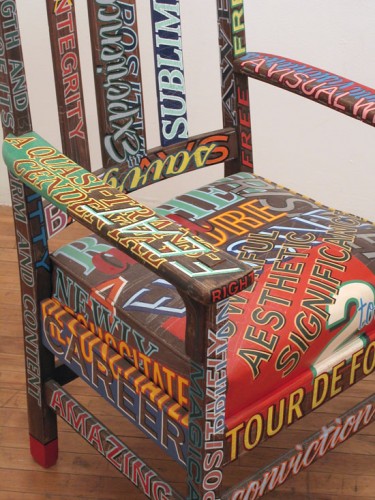 Critic's Chair Detail